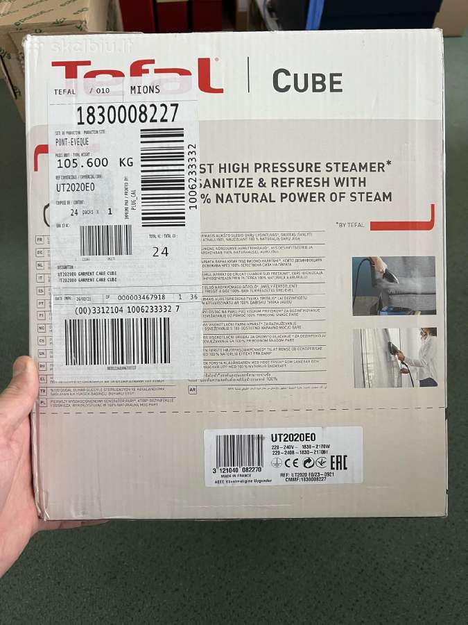 Tefal Cube Lyginimo sistema Ut2020 - nuotraukos Nr. 9