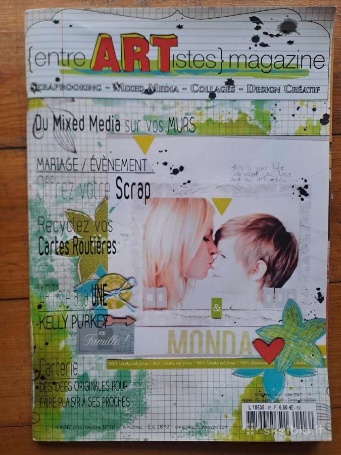 Žurnalas entre Artistes magazine franaise french