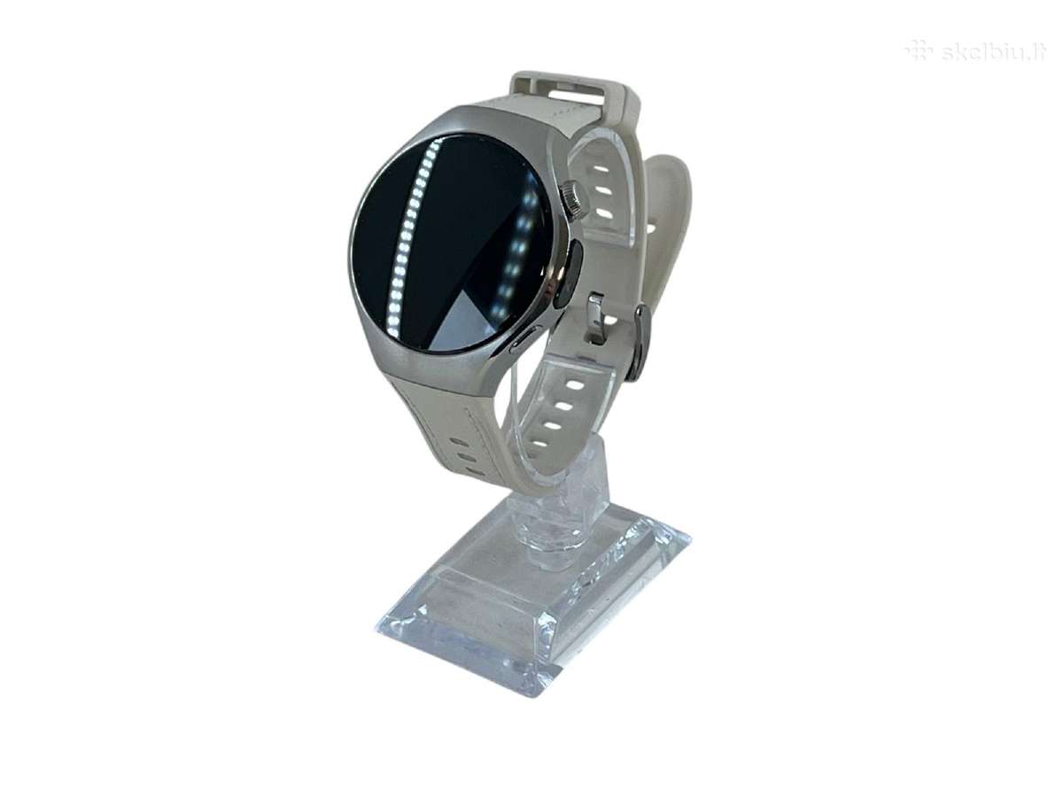 Huawei Watch 5 White (42mm) (esim) (Ekspo) + 6 mėn - nuotraukos Nr. 5