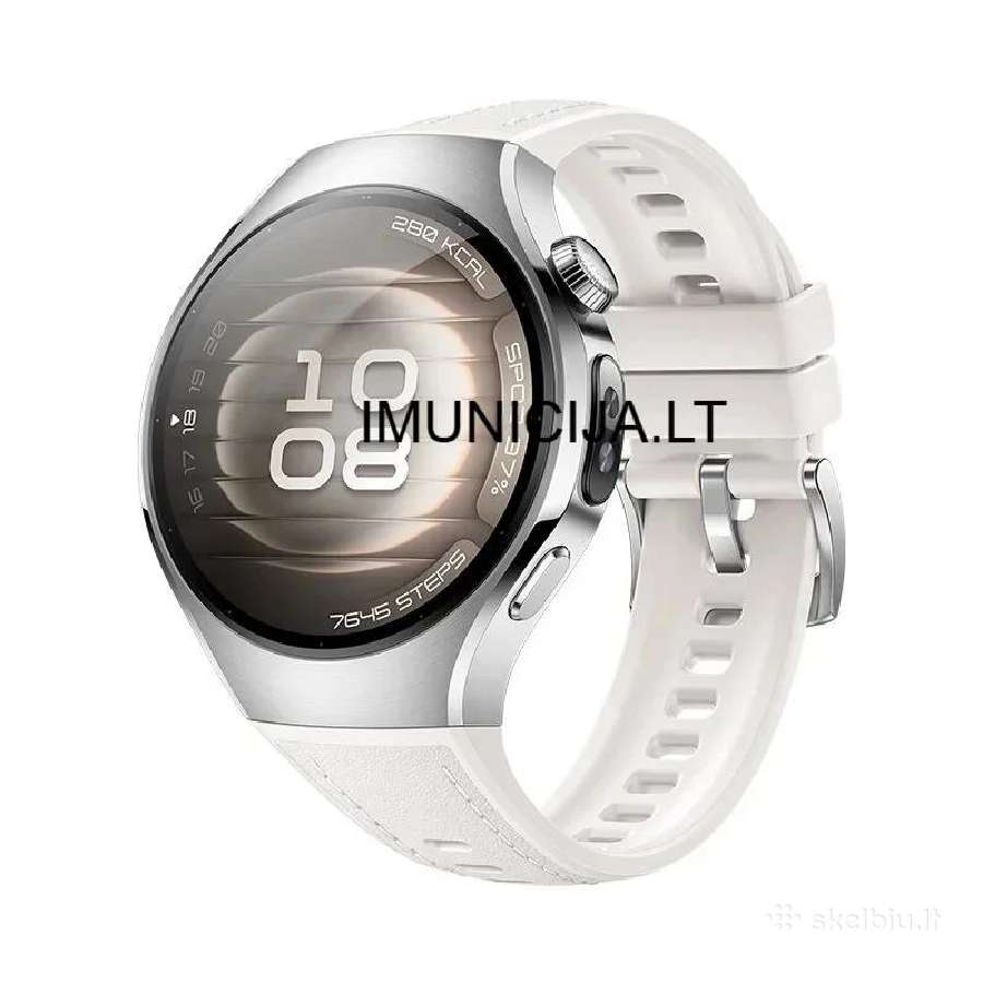 Huawei Watch 5 White (42mm) (esim) (Ekspo) + 6 mėn