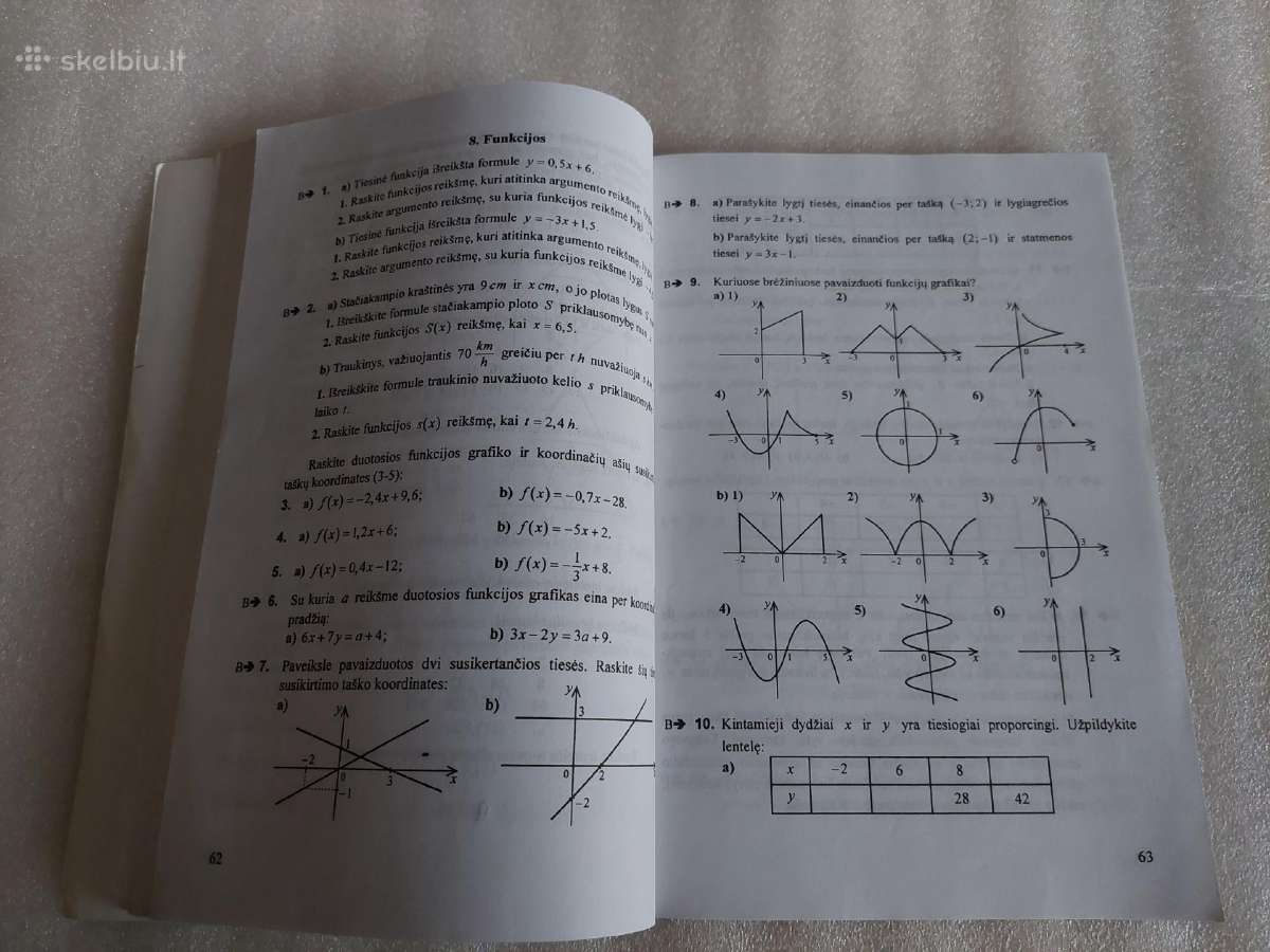 Matematikos kurso teminio kartojimo užduotys - nuotraukos Nr. 4