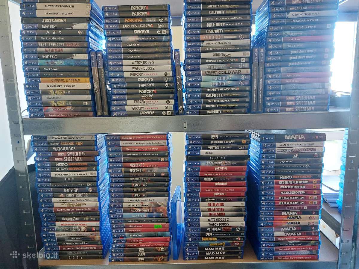 Ps4 konsolės,zaidimai,pultai,kameros ir t.t. - nuotraukos Nr. 5