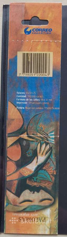 Argentina 2000 paukščiai , švarūs,bukletas, Michel - nuotraukos Nr. 2