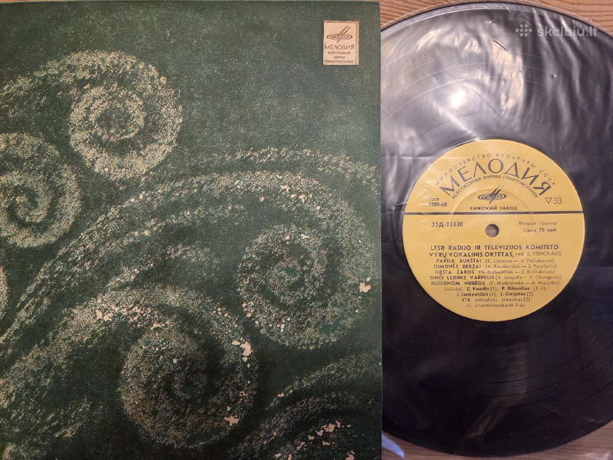 Vinilinės plokštelės - nuotraukos Nr. 7