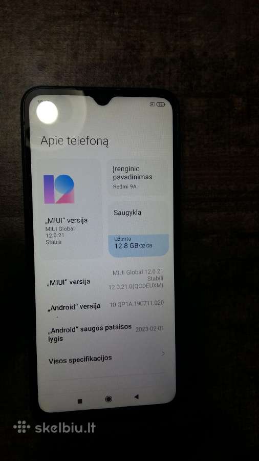 Xiaomi redmi 9a - nuotraukos Nr. 3