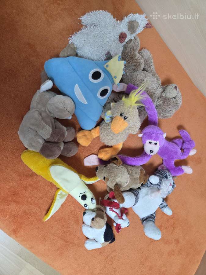 Minkšti žaislai