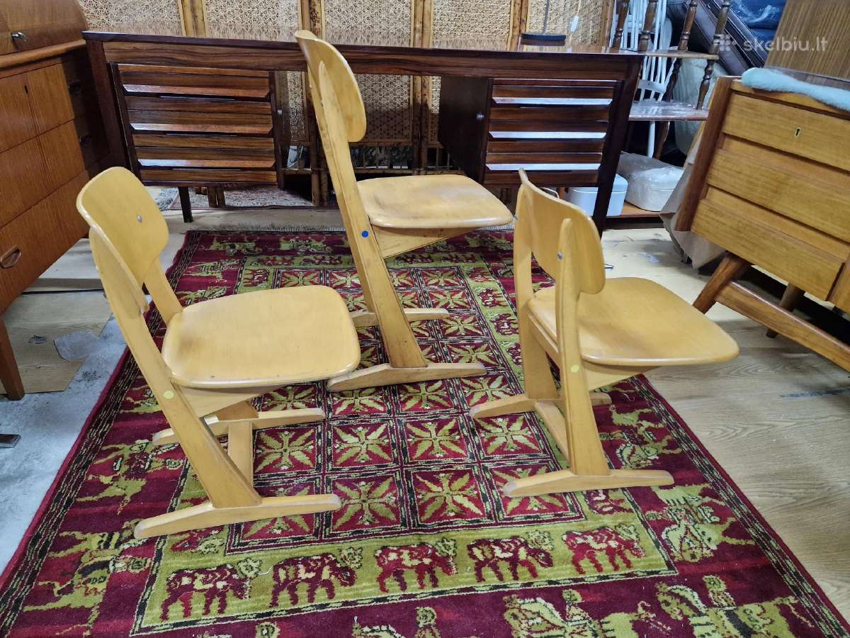 Vintažinės mid century autorinės Casala kėdės