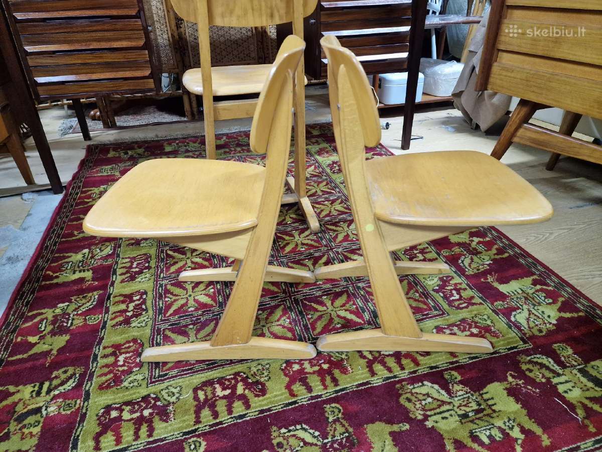 Vintažinės mid century autorinės Casala kėdės - nuotraukos Nr. 7
