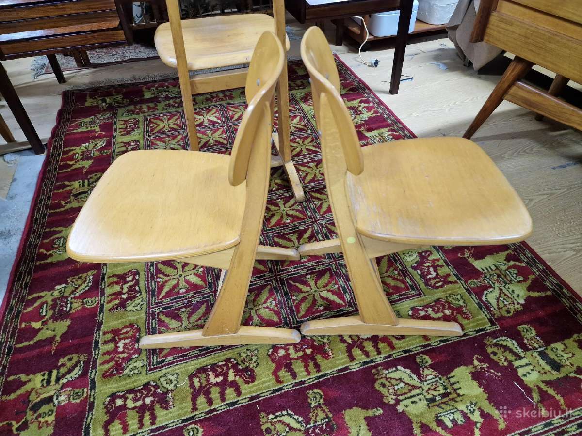 Vintažinės mid century autorinės Casala kėdės - nuotraukos Nr. 10