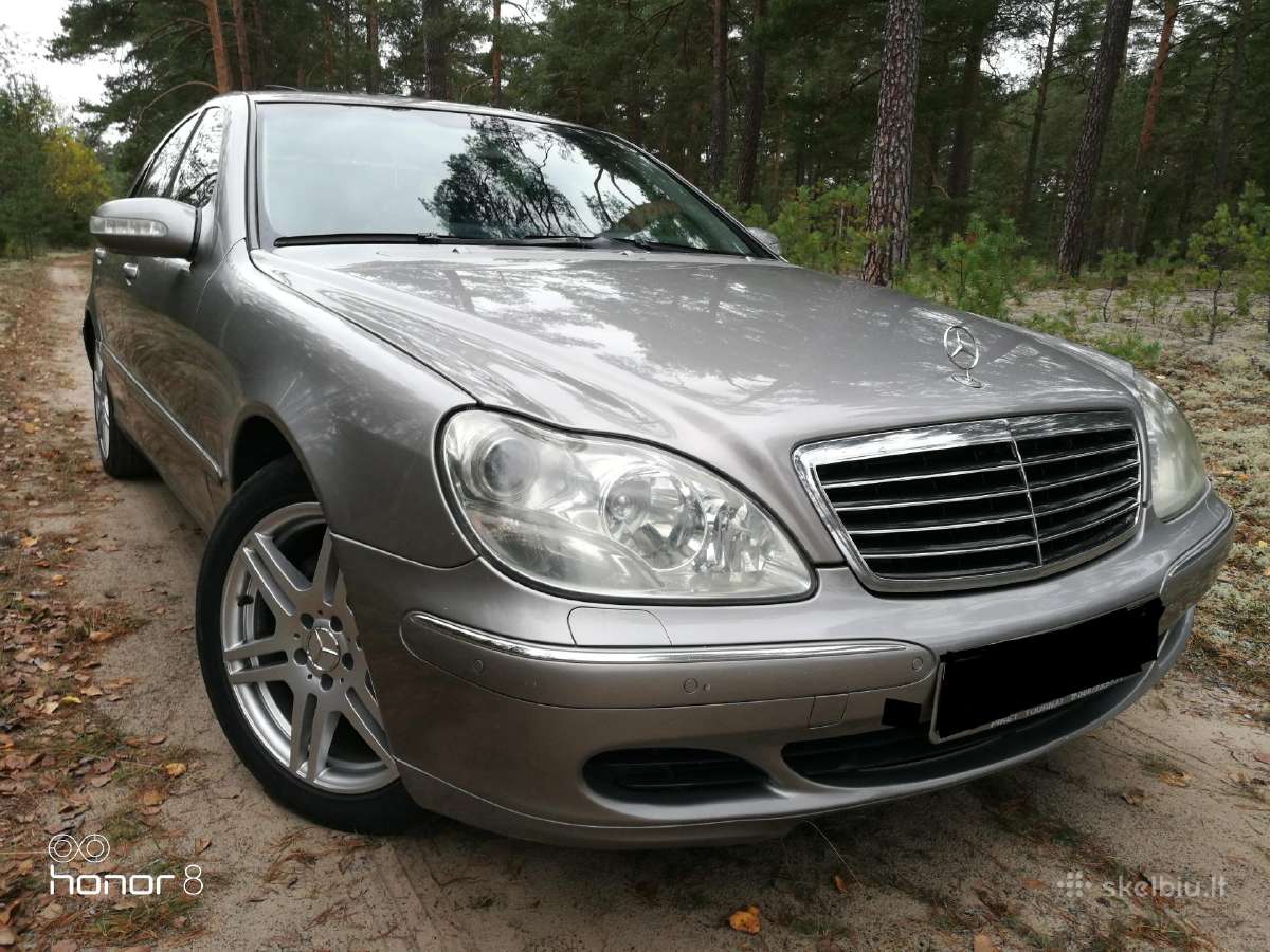 MB W220 2005 dalimis - nuotraukos Nr. 3