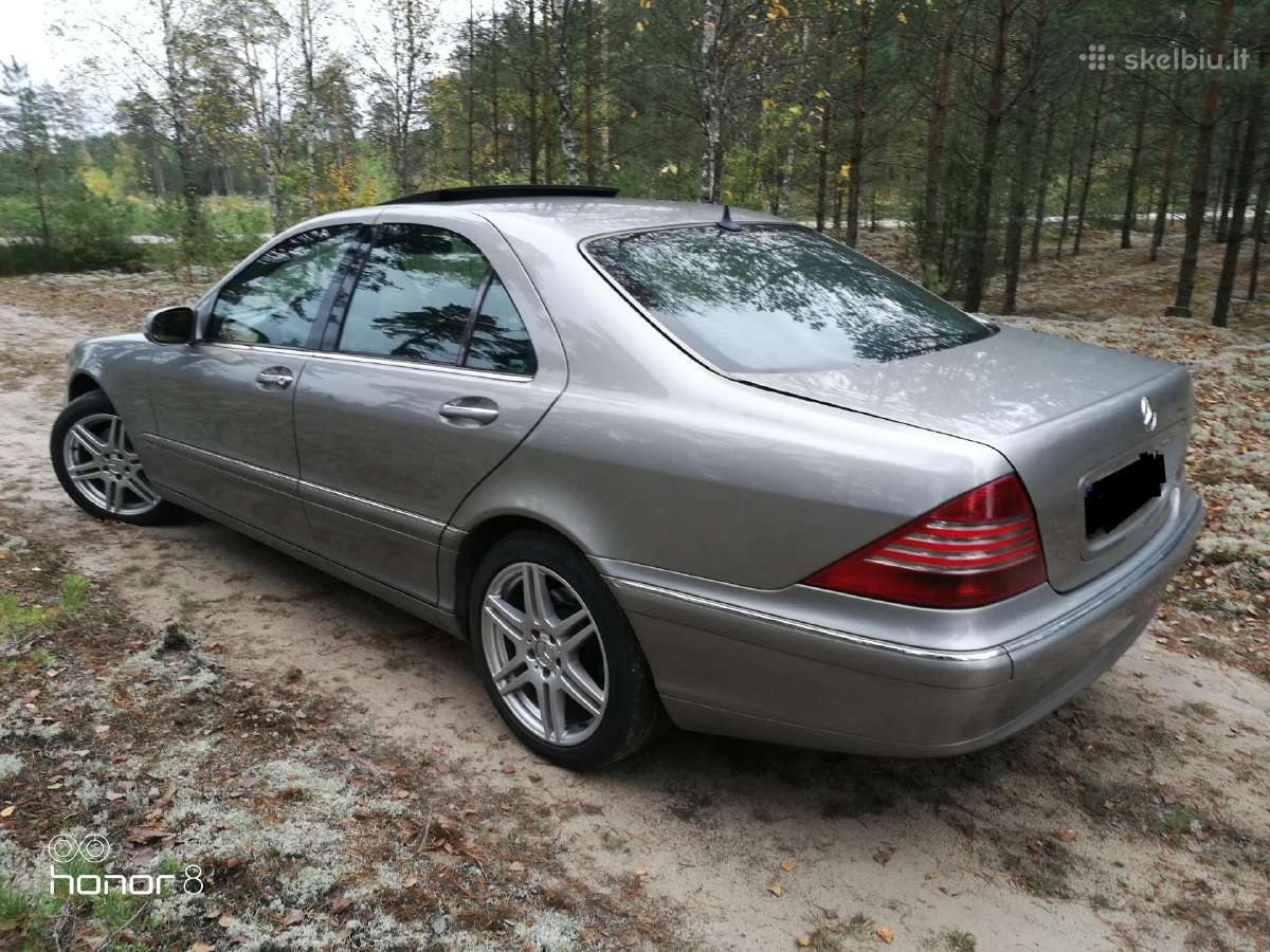 MB W220 2005 dalimis - nuotraukos Nr. 2