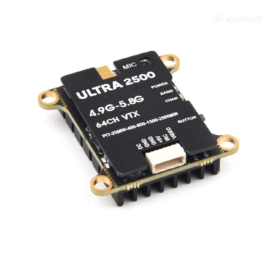 Nauji Ultra2500 2500mw 5.8ghz vtx / video tx - nuotraukos Nr. 3