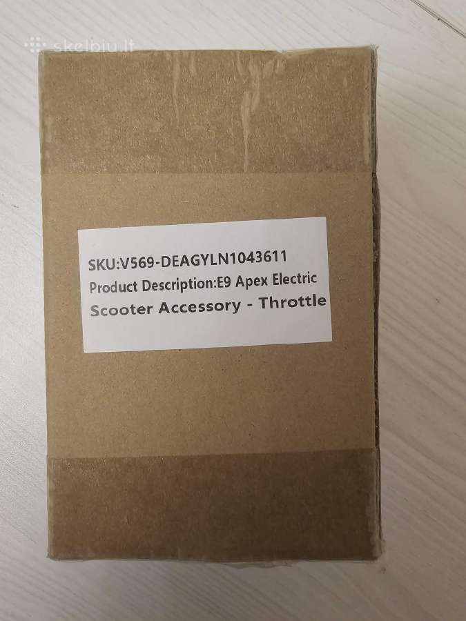 E9 Accelerator/throttle paspirtuko gazo rankena - nuotraukos Nr. 2