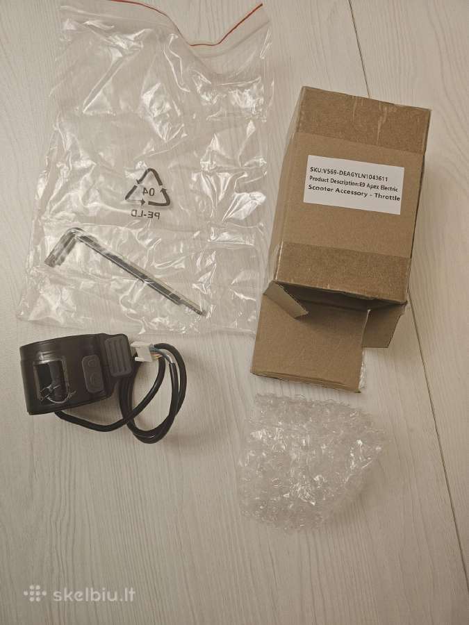 E9 Accelerator/throttle paspirtuko gazo rankena - nuotraukos Nr. 3