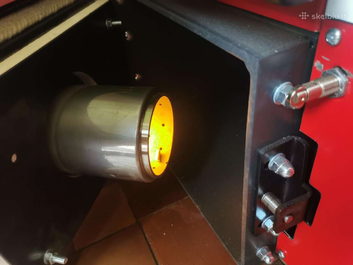 Naujas granulinis 5 klasės katilas Moceko Bio 16kw - nuotraukos Nr. 4