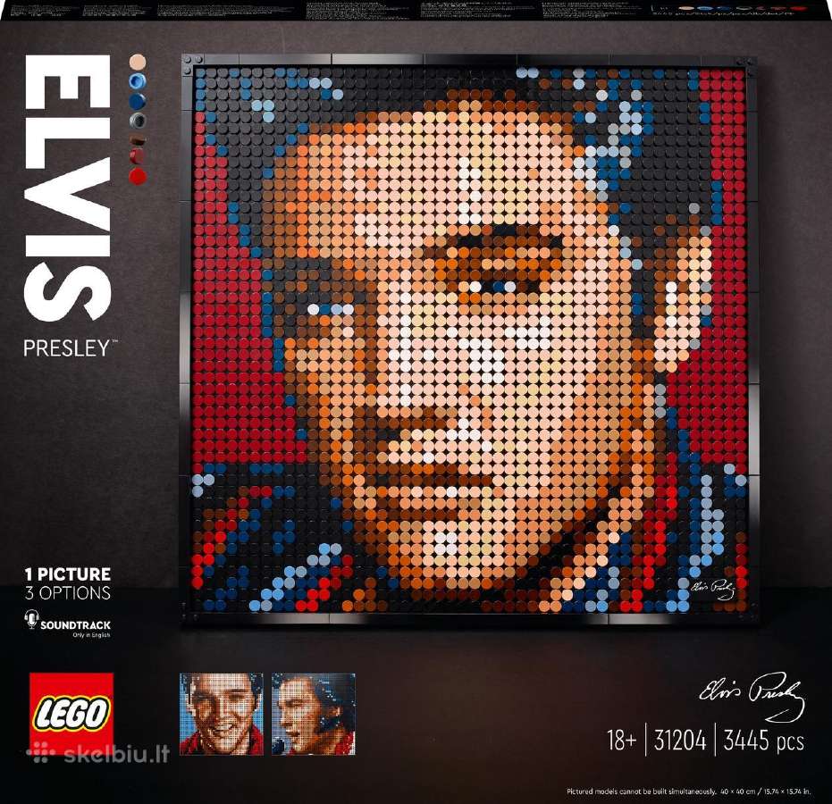 Lego Art 31204 – Elvis Presley “The King