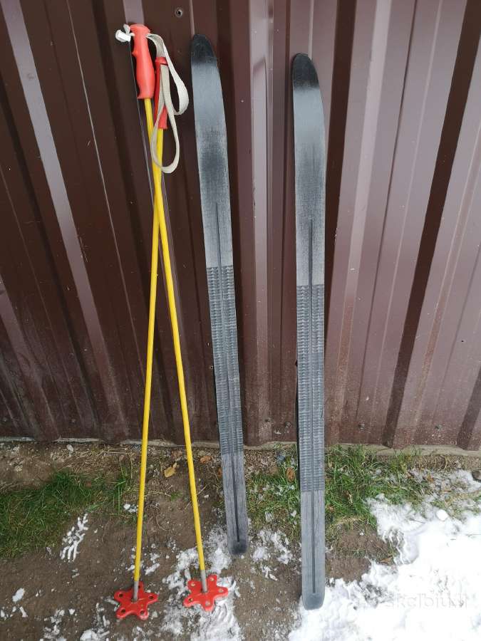 Vaikiškos 110 ilgio lygumų slidės - nuotraukos Nr. 5