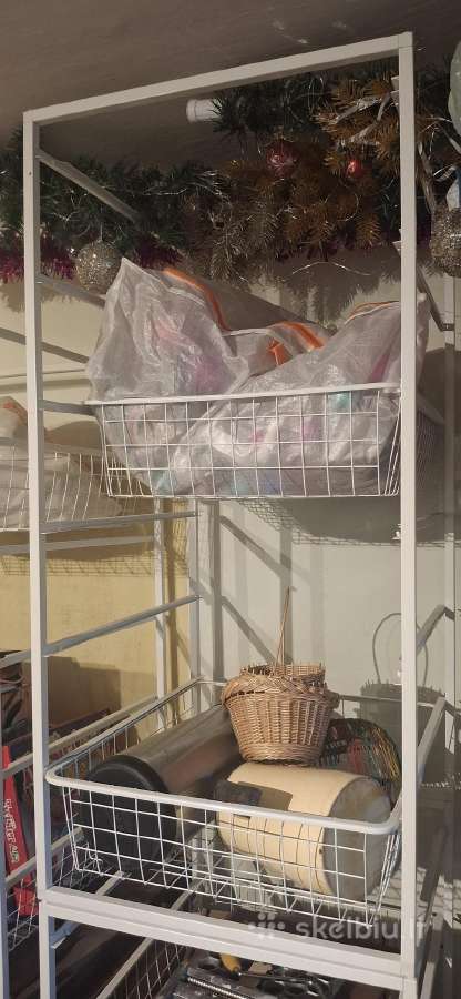 Ikea metalinė spinta/lentynos