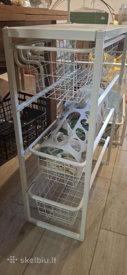 Ikea metalinė spinta/lentynos - nuotraukos Nr. 2