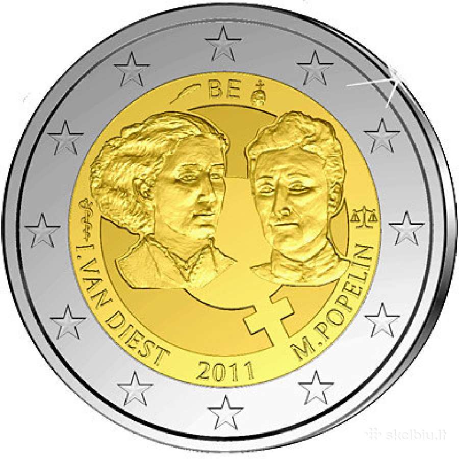 Visos Belgijos progines monetos - nuotraukos Nr. 10