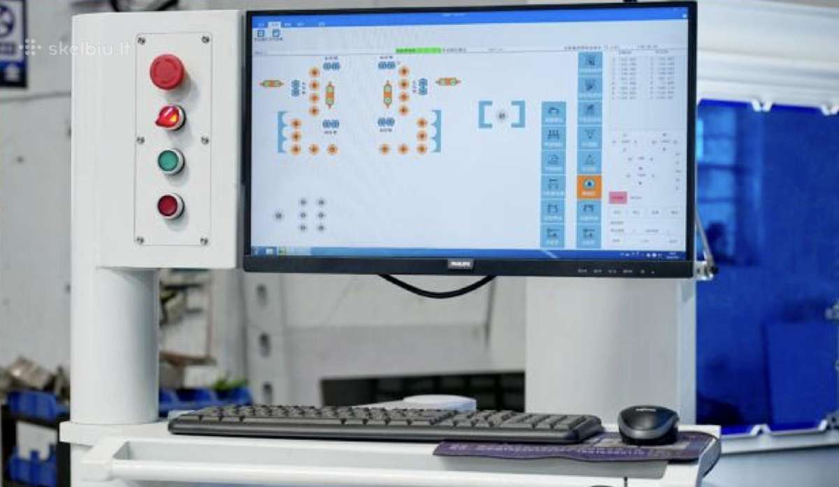 6-pusių CNC gręžimo centras Syutech Hk612 - nuotraukos Nr. 2