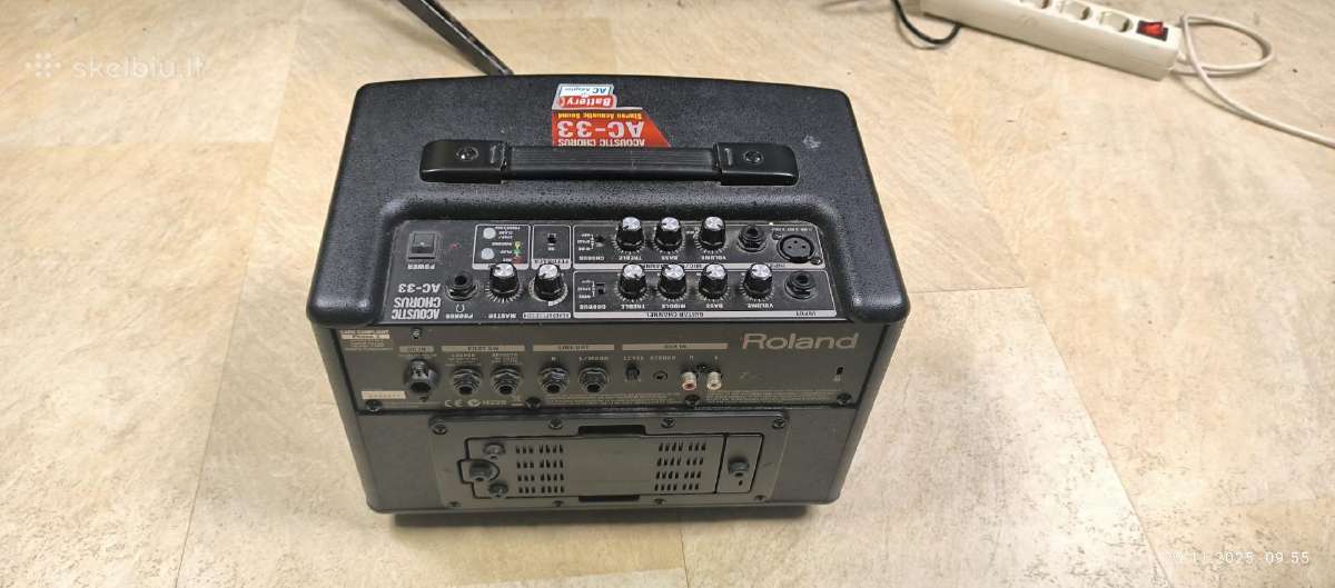 Stiprintuvas Roland Acoustic Chorus Ac-33 - nuotraukos Nr. 2
