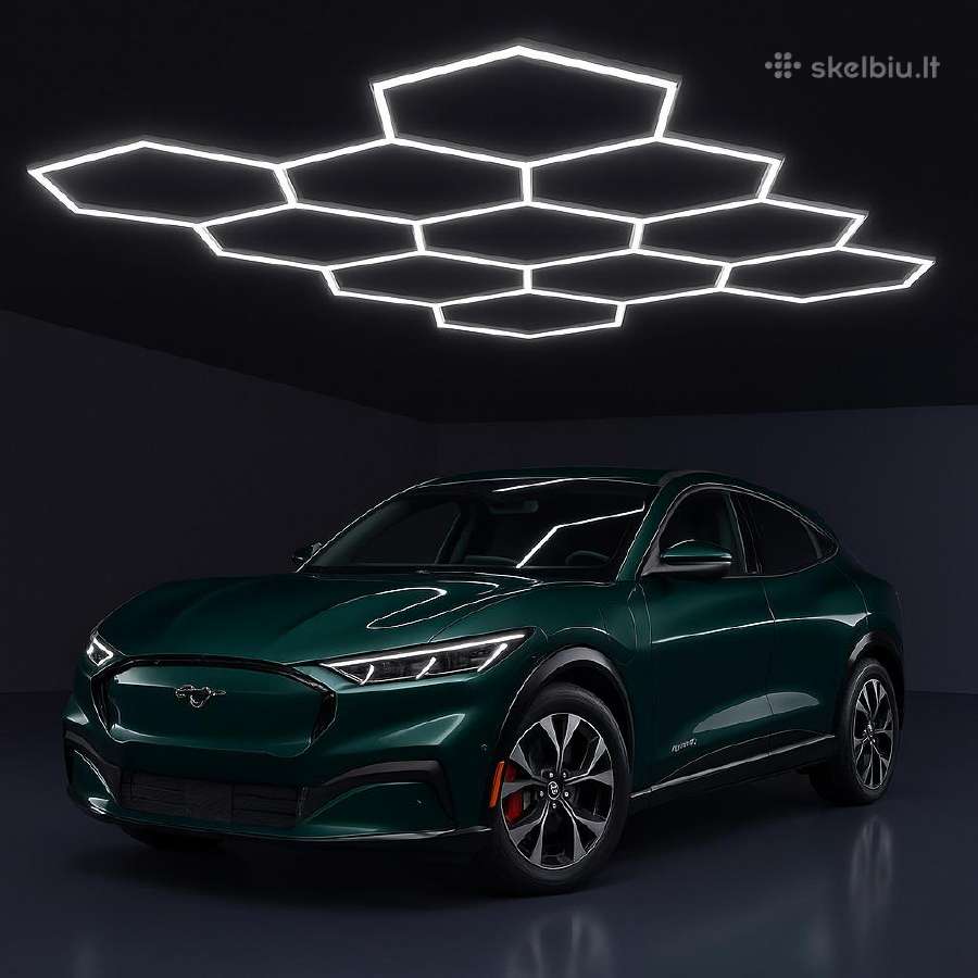 Šešiakampės LED lempos hexagon draugiška kaina - nuotraukos Nr. 2