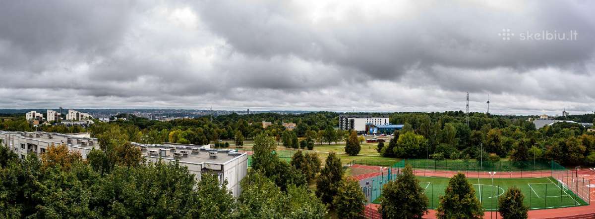 Su panorama į miestą iš aukštai 2 miegamųjų butas - nuotraukos Nr. 24