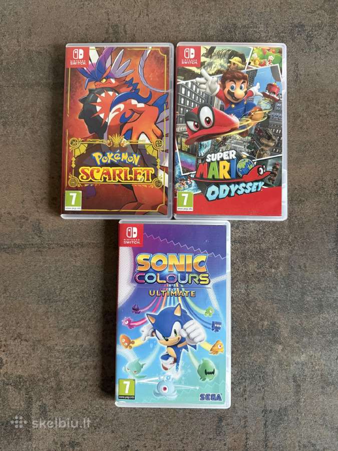 Nintendo Switch zaidimai