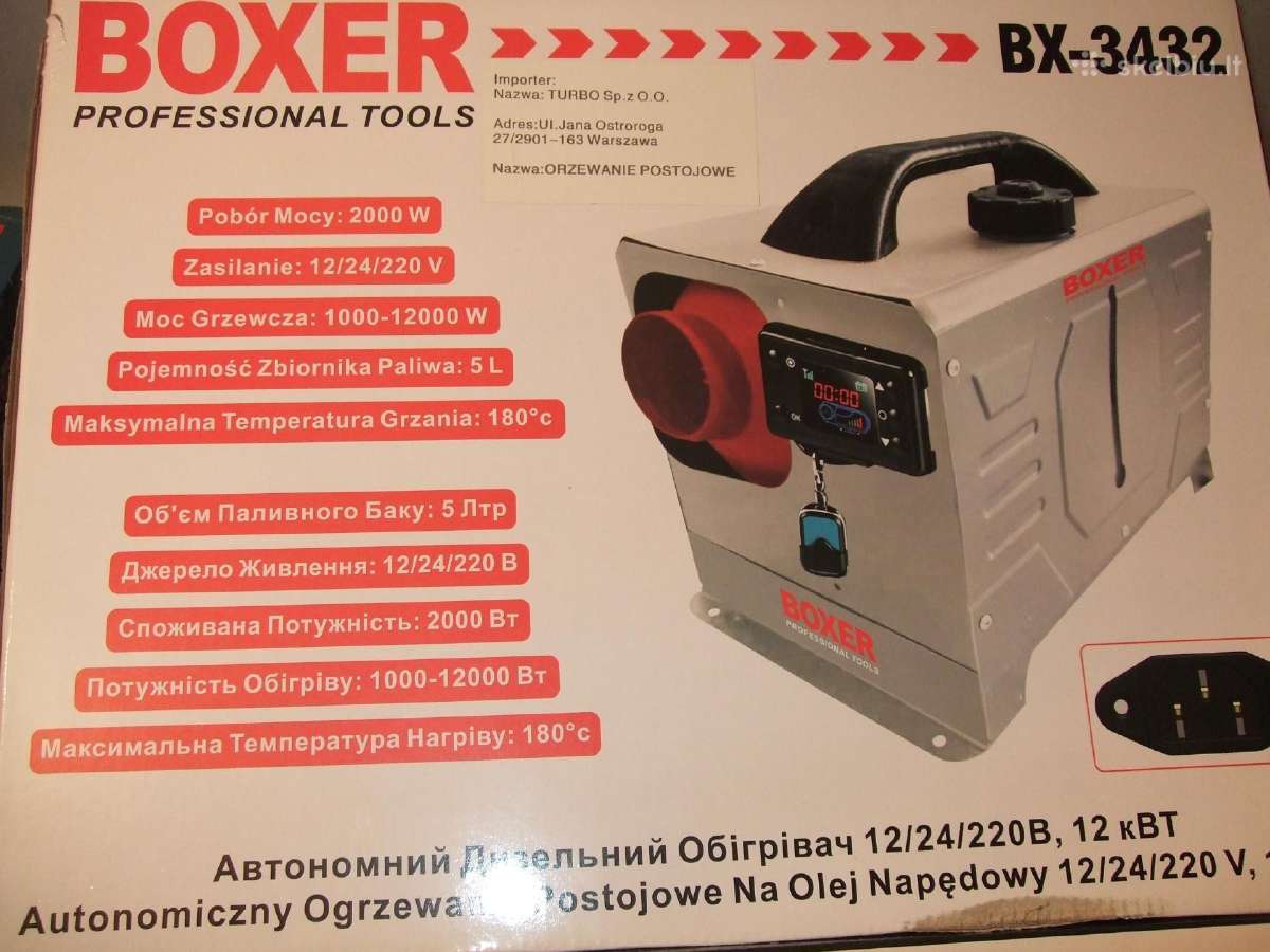 Akcija New Webasto 12/220 V ir Dujiniai sildytuvai - nuotraukos Nr. 29