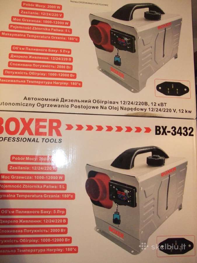 Akcija New Webasto 12/220 V ir Dujiniai sildytuvai - nuotraukos Nr. 8