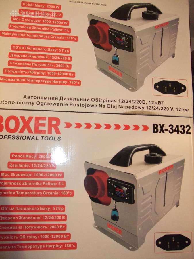 Akcija New Webasto 12/220 V ir Dujiniai sildytuvai - nuotraukos Nr. 12
