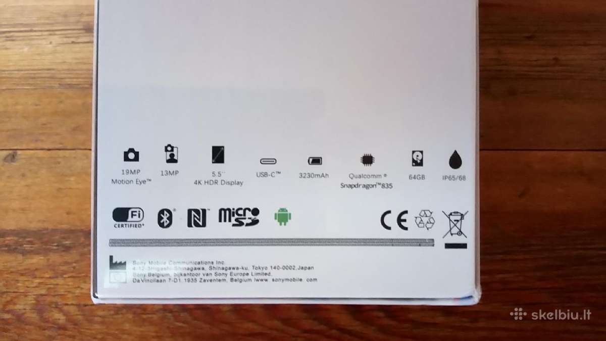 Sony Xperia Xz2 Premium. - nuotraukos Nr. 3