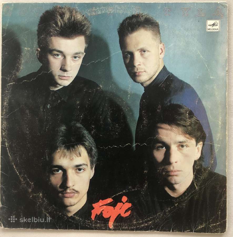 Foje žodžiai į tylą plokštelė