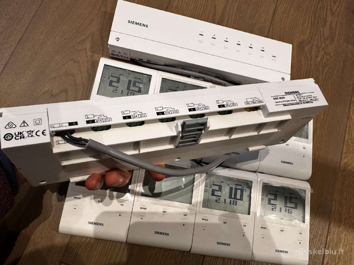 Siemens patalpų šildymo komplektas - nuotraukos Nr. 2