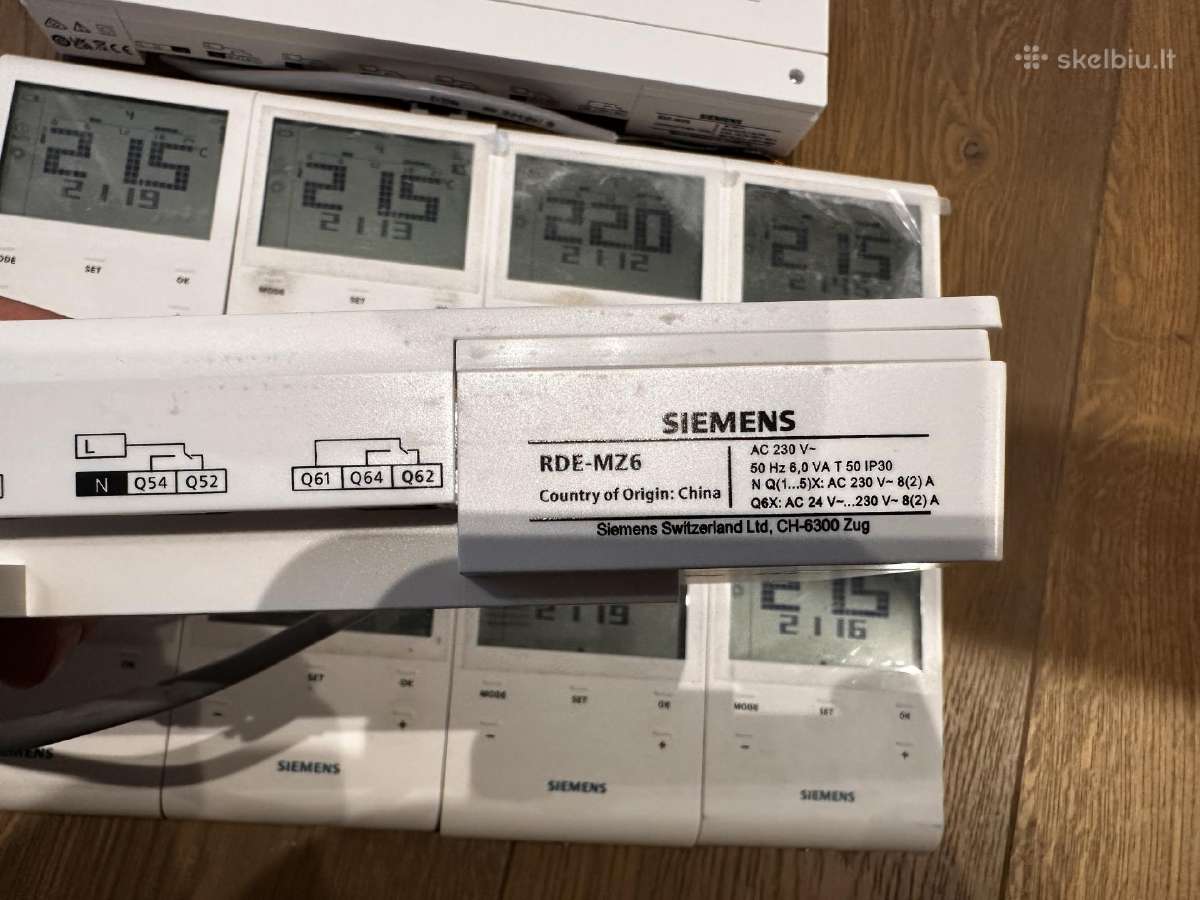 Siemens patalpų šildymo komplektas - nuotraukos Nr. 3
