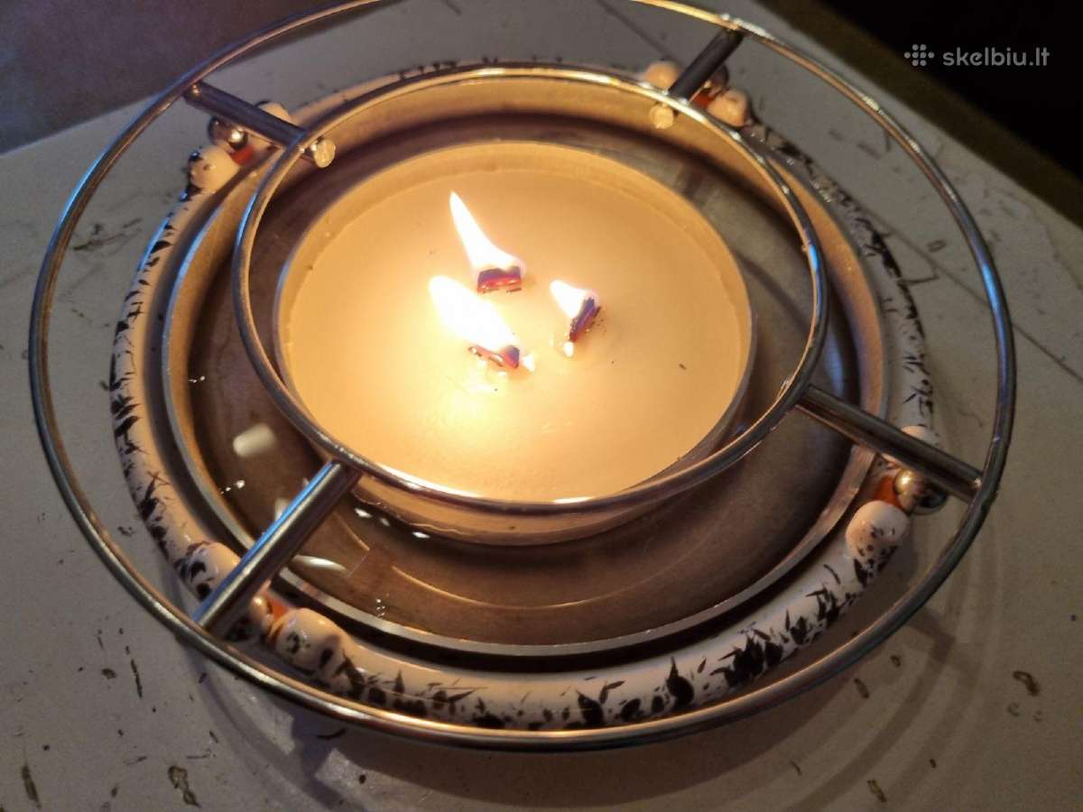 Egloo Splashed Black - Candle space heater - nuotraukos Nr. 2