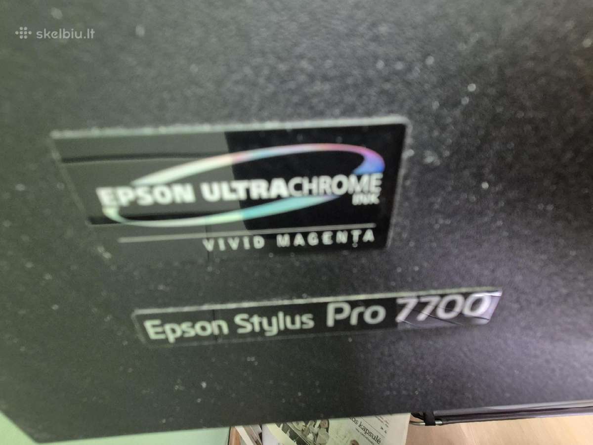 Ploteris Epson Stylus Pro 7700 - nuotraukos Nr. 5