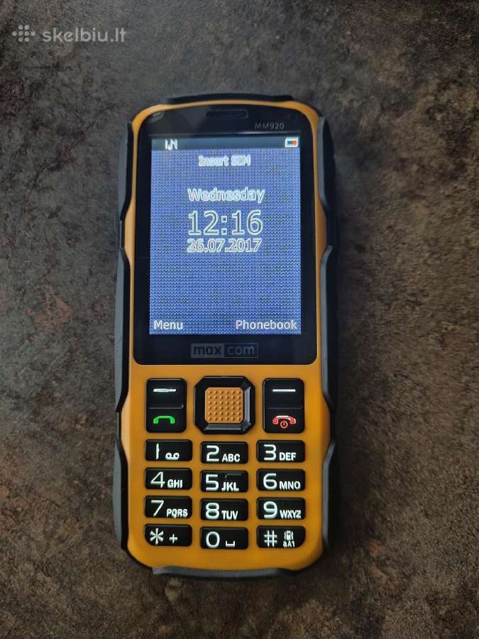 Smūgiams atsparus telefonas