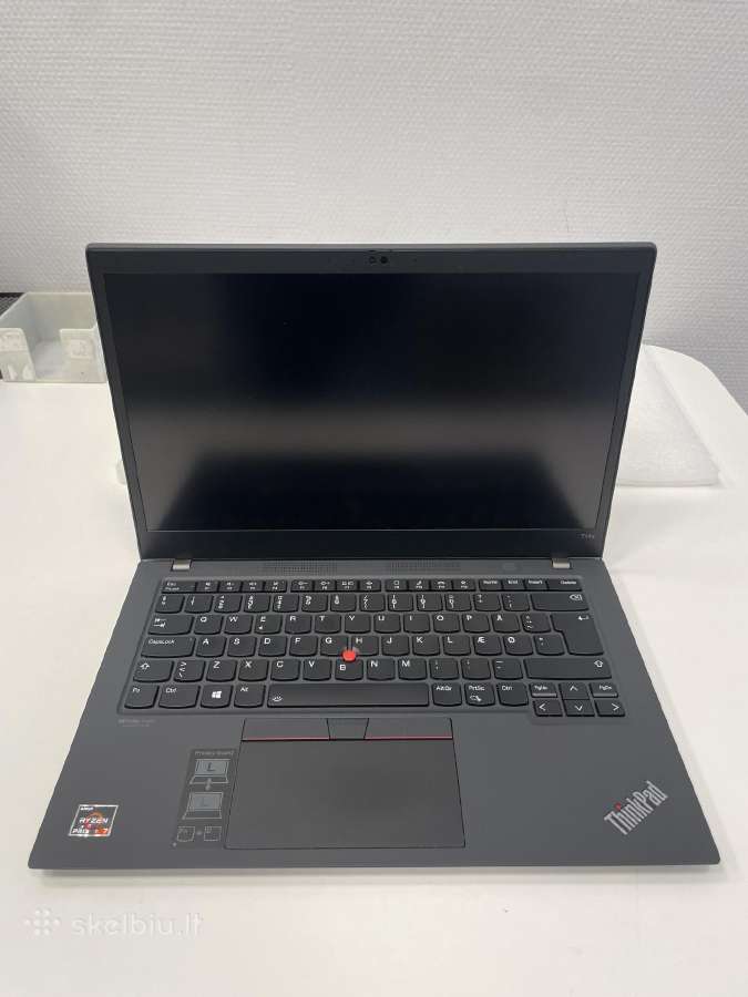 Lenovo Thinkpad T14s Gen2 R7p5850u 512gb SSD 32gb - nuotraukos Nr. 2