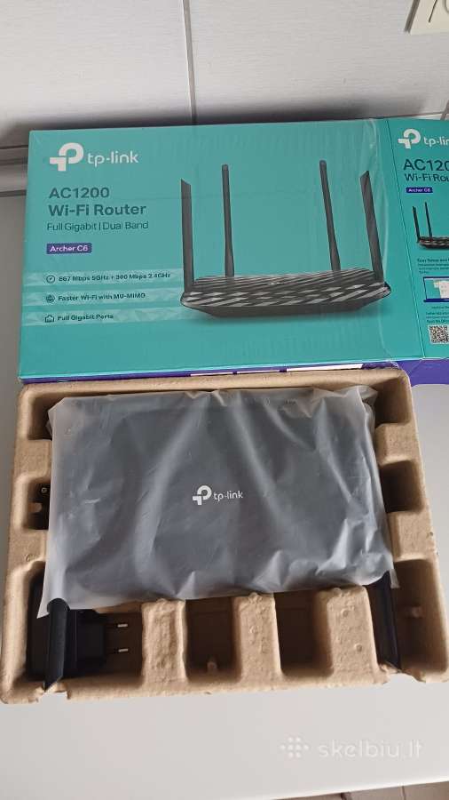 Maršrutizatorius Tp-link Archer C6 Ac1200