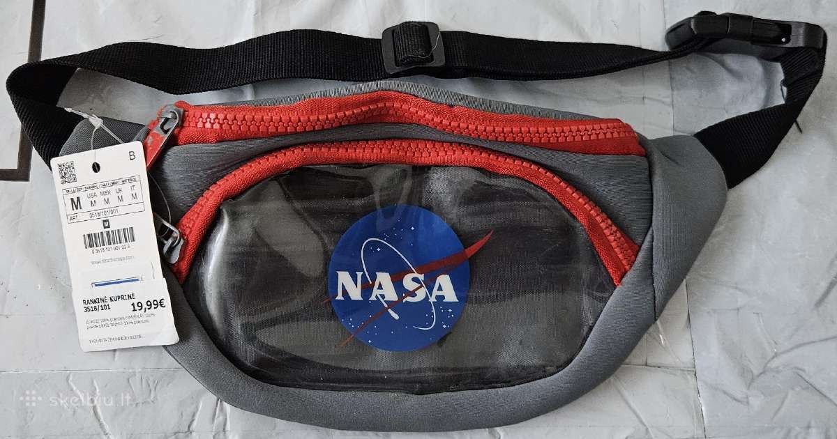 Piniginė per juosmenį Nasa