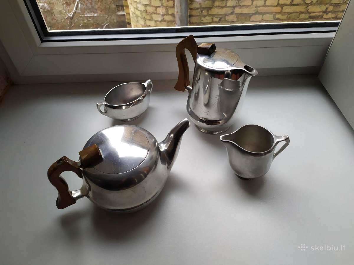 Vintažinis „Picquot Ware“ arbatos / kavos rinkinys - nuotraukos Nr. 6