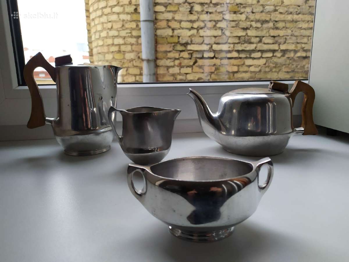 Vintažinis „Picquot Ware“ arbatos / kavos rinkinys - nuotraukos Nr. 9