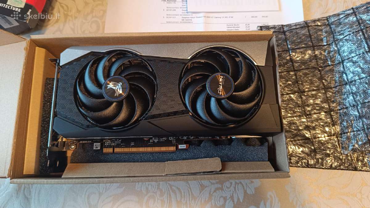Amd Radeon Rx 6600 XT Sappire Nitro+ Gaming Oc - nuotraukos Nr. 6