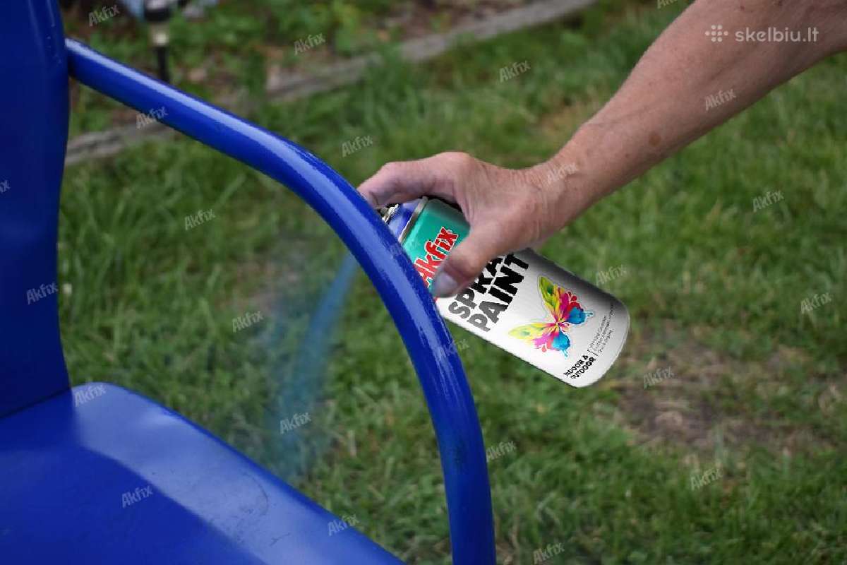 Purškiamieji dažai Akfix įvairiems paviršiams - nuotraukos Nr. 14