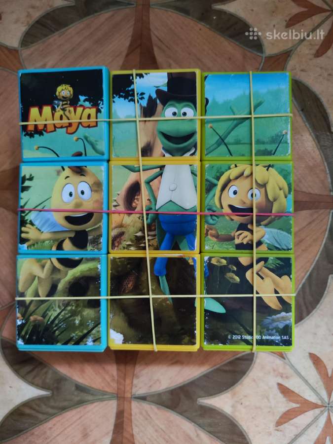 Kubeliai & puzzle Bitė Maja