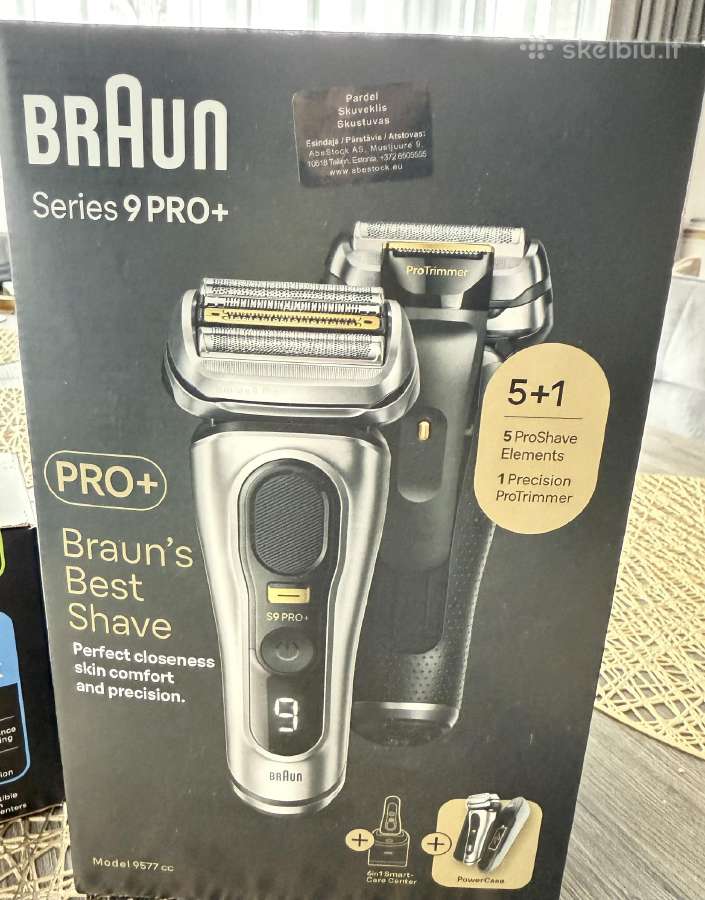 Elektrinė skutimosi mašinėlė Braun