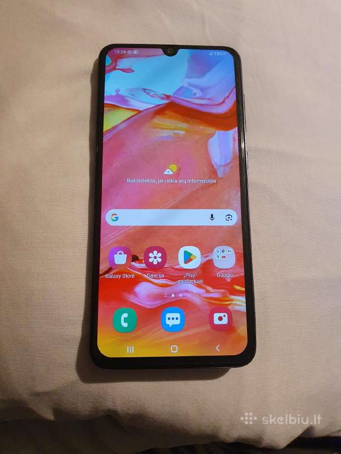 Labai gero stovio Samsung A70,128gb,6gb RAM