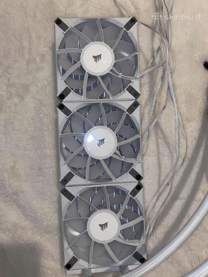 Vandens aušintuvas procesoriui Corsair icue H150i - nuotraukos Nr. 2